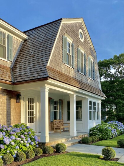 Cape cod gambrel cover