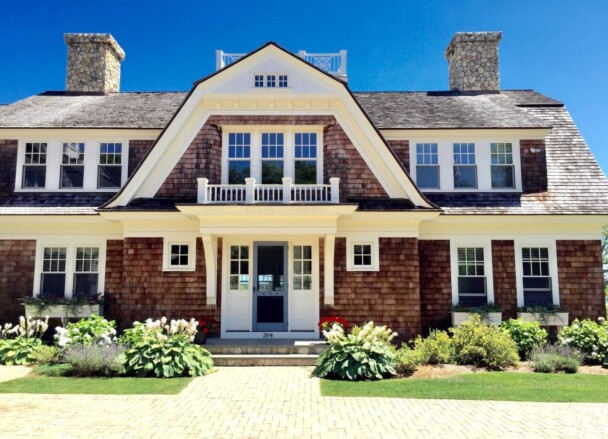 JB Robbie | Cape Cod custom shingle-style home